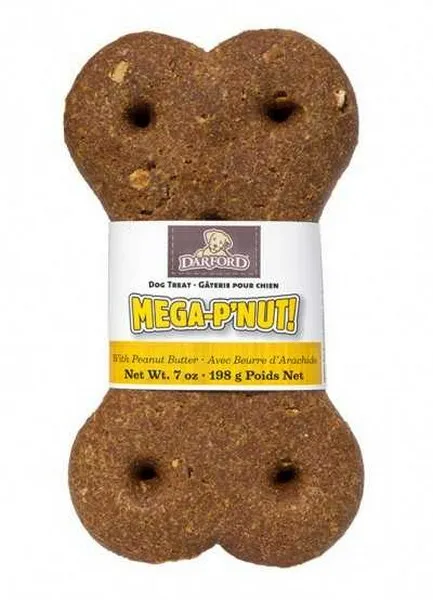 10pc Darford Mega P'Nut Bones - Dog/Cat Supplements